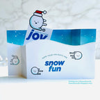 CZ Design Clear Stamps Zippy Winter cz286c Sweet Wishes Winter Card