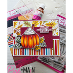 Pink and Main Pumpkin Spice Mug Clear Stamps pm0897