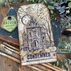Tim Holtz Sketch Manor Stamps with Simon Says Stamp Dies Bundle setsm25 Halloween Decor | color-code:ALT06