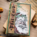 Tim Holtz Cling Rubber Stamps Letter To Santa cms053