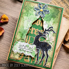 Tim Holtz Cling Rubber Stamps Season's Silhouettes cms117