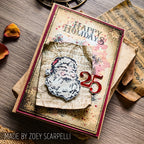 Tim Holtz Cling Rubber Stamps Mini Holidays 3 cms114