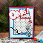 Whimsy Stamps Never Grow Old Clear Stamps dp1127 tricycle
