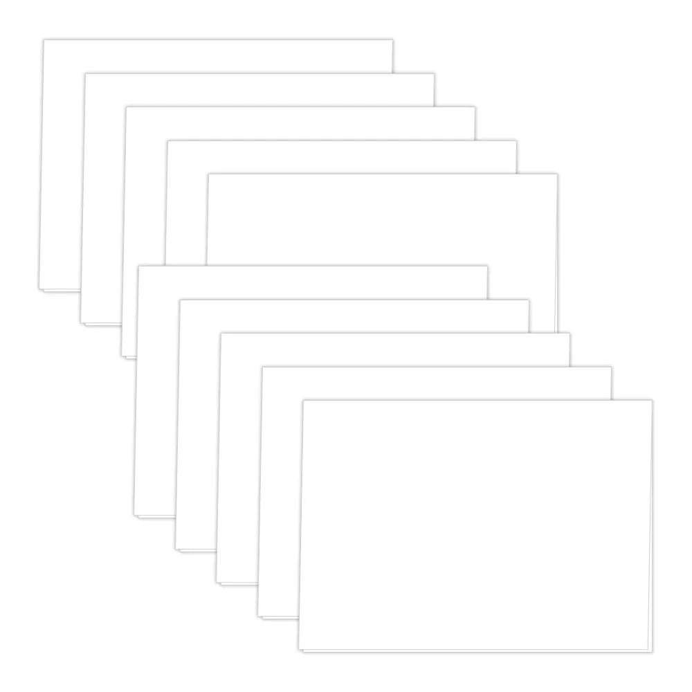 Simon Says Stamp A7 White Scored Cards a710pk