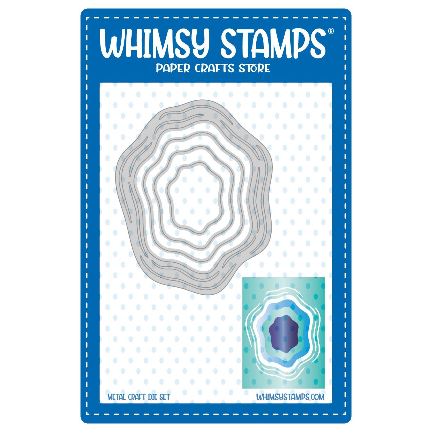 Whimsy Stamps Ripples Dies WSD193