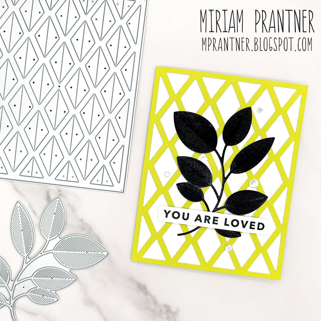 Simon Says Stamp Dual Diamonds Wafer Dies 1312md Happy Camper You Are Loved Card Miriam Prantner | color-code:ALT16