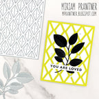 Simon Says Stamp Dual Diamonds Wafer Dies 1312md Happy Camper You Are Loved Card Miriam Prantner | color-code:ALT16