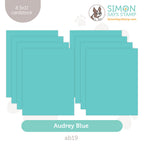 Simon Says Stamp Cardstock 100lb Audrey Blue AB19