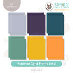 Simon Says Stamp Assorted Card Fronts Set 2 100lb acf1225 DieCember
