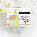 Simon Says Stamp Let Us Adore Him Wafer Dies 1520sd Christmas Card | color-code:ALT03
