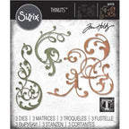 Tim Holtz Sizzix ADORNED Thinlits Dies 664176