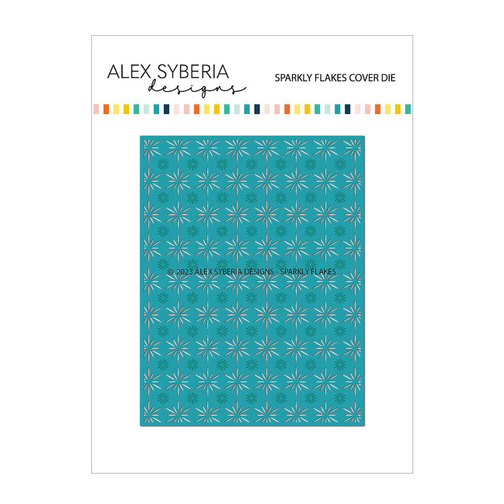 Alex Syberia Designs Sparkly Flakes Cover Die