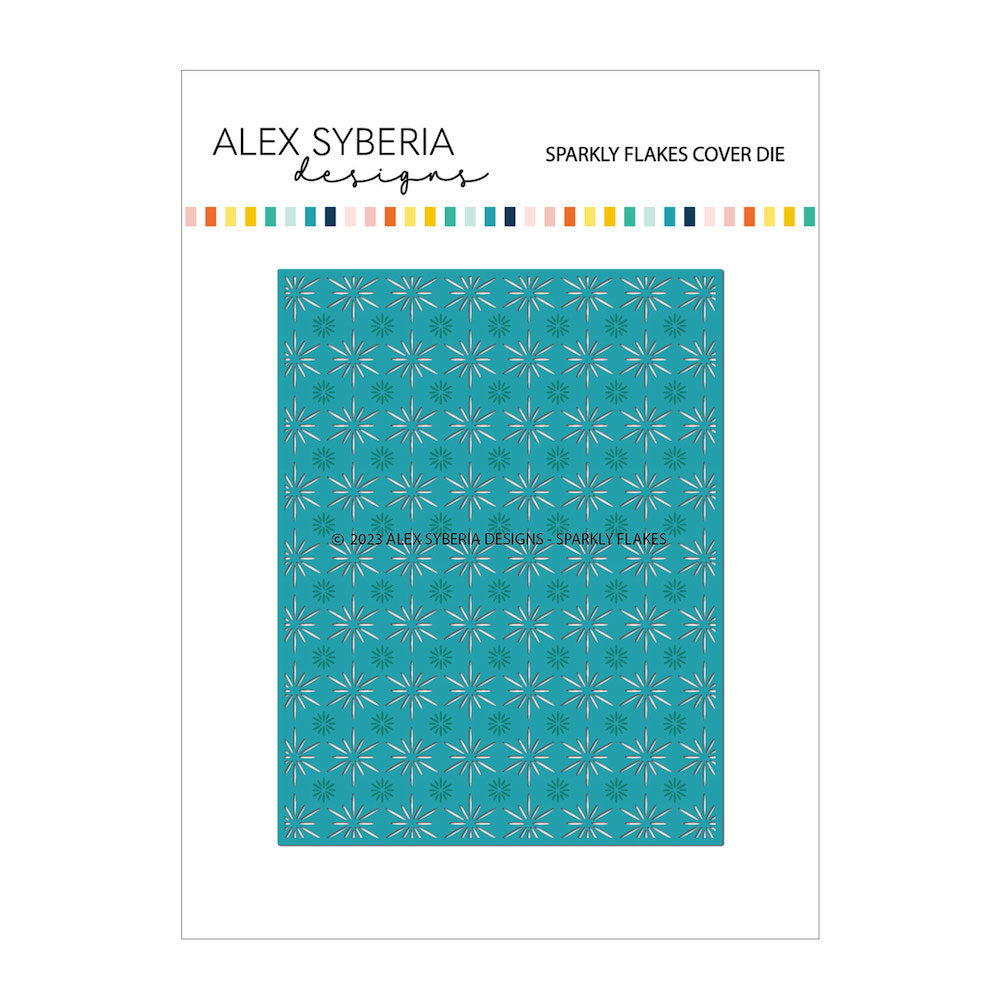 Alex Syberia Designs Sparkly Flakes Cover Die Alex Syberia Designs Sparkly Flakes Cover Die