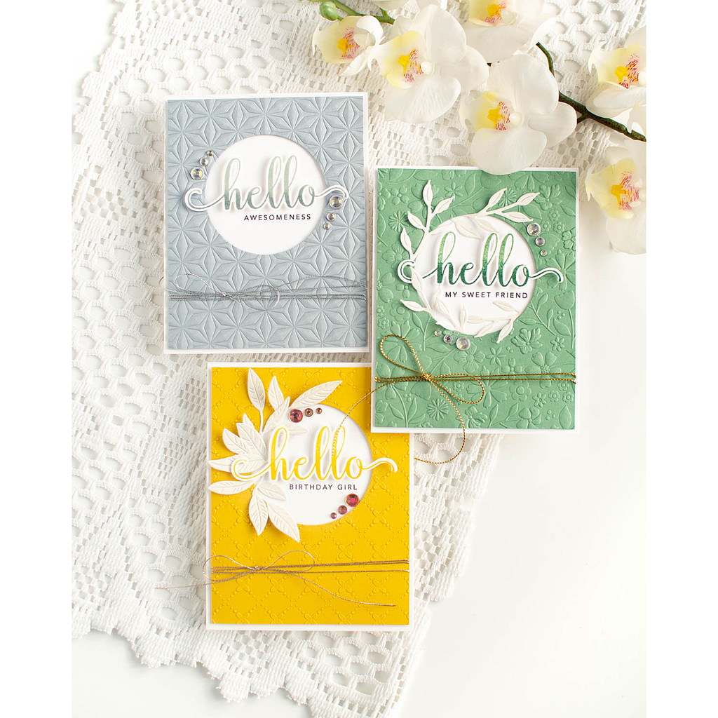 CZ Design Clear Stamps HELLO YOU CZ08