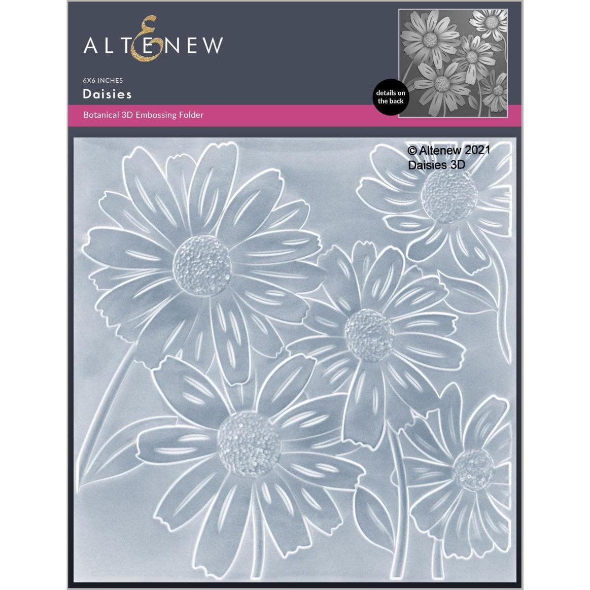 Altenew DAISIES 3D Embossing Folder ALT4868