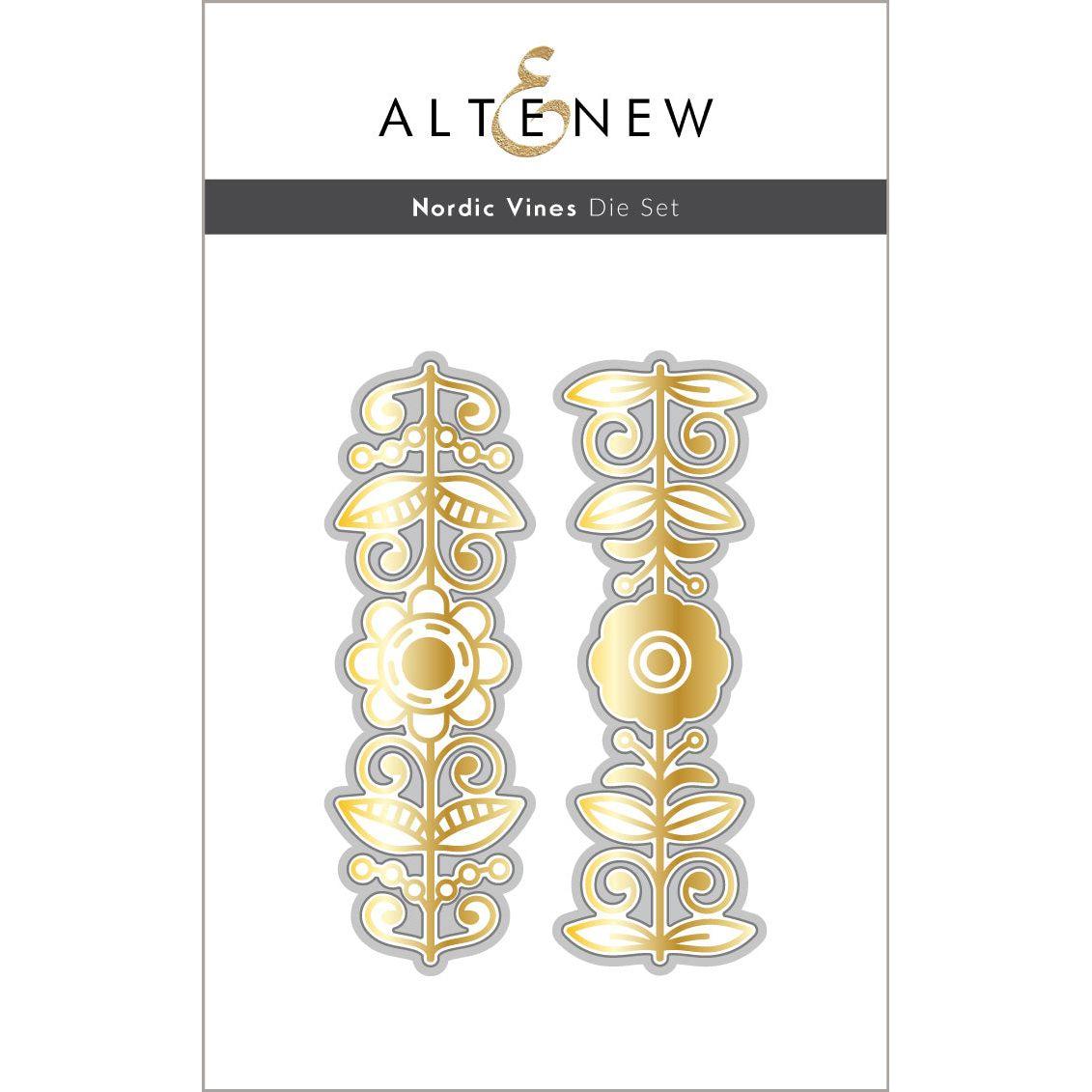Altenew Nordic Vines Dies alt8221