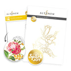 Altenew Spark Joy Ornamental Bouquet Hot Foil Plate and Stencil Set alt8098bn
