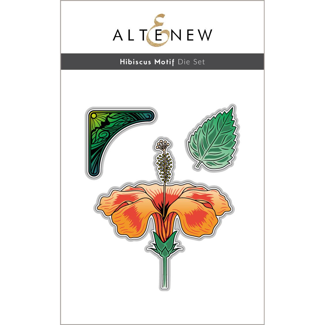 Altenew Hibiscus Motif Dies alt8216
