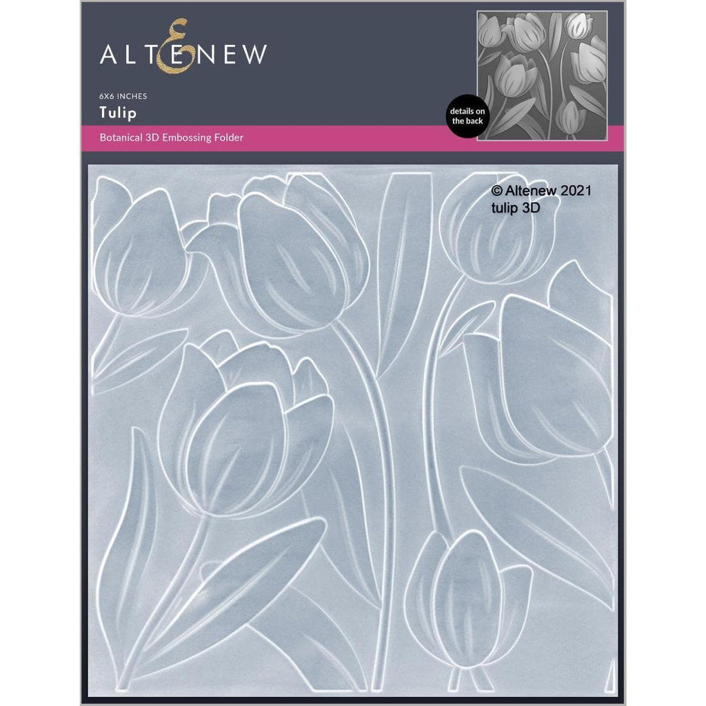 Altenew TULIP 3D Embossing Folder ALT4875
