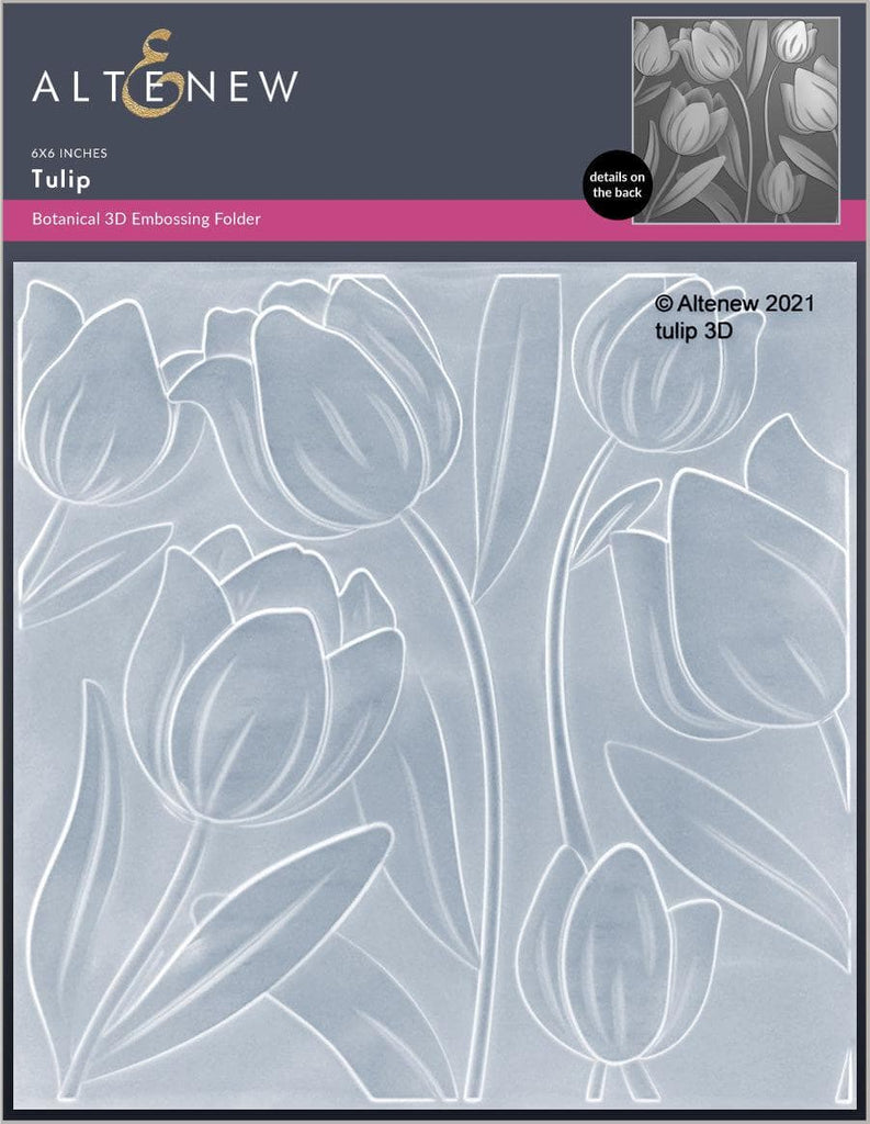Altenew TULIP 3D Embossing Folder ALT4875