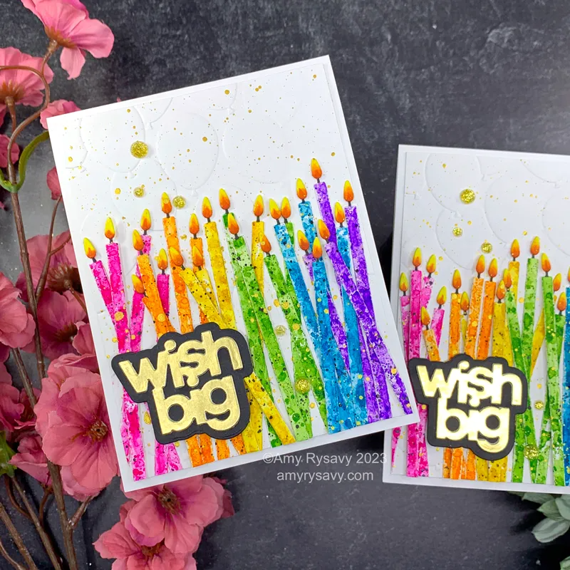 Simon Says Stamp So Many Candles Wafer Dies sssd112940 Diecember Birthday Card | color-code:ALT04