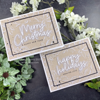 Simon Says Stamp Bouncy Happy Holidays Wafer Dies 1486sd And Everything Nice Holiday Cards | color-code:ALT02