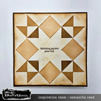 Brutus Monroe Rustic Patchwork Layering Stencils bru9599