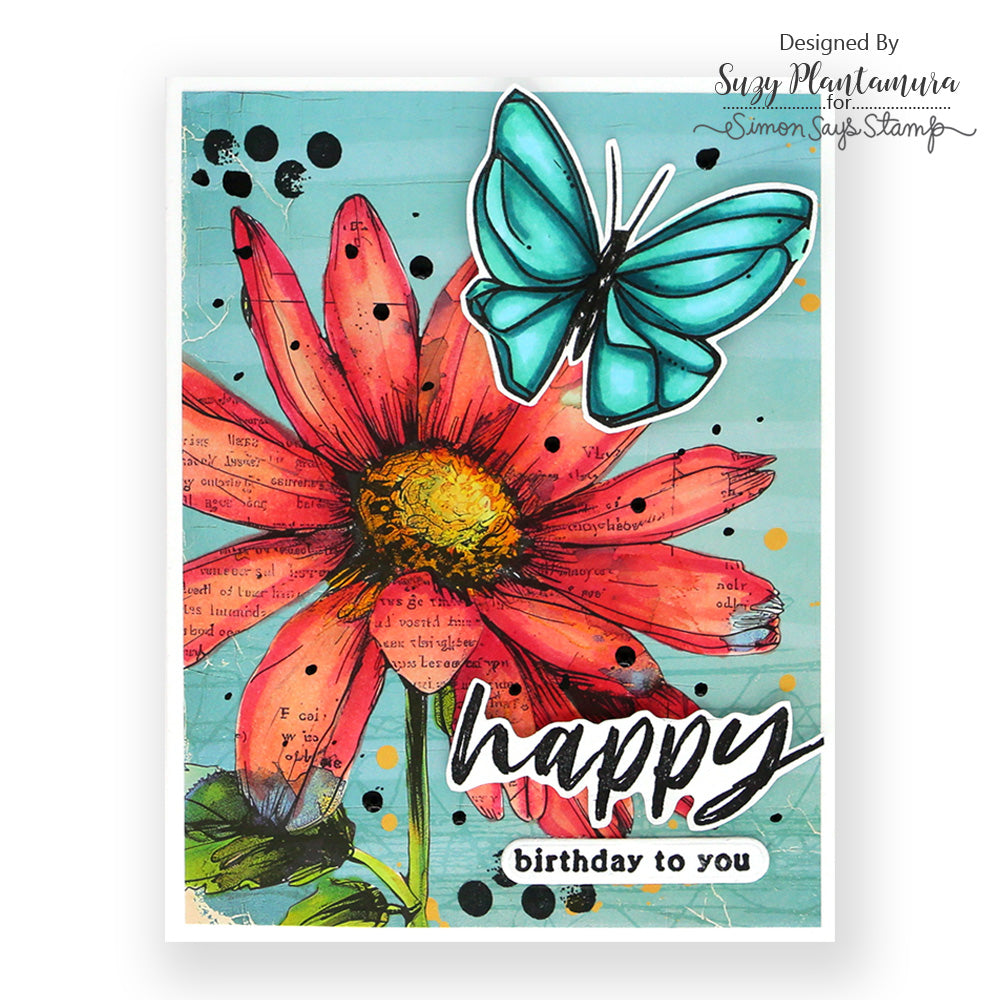 Simon Says Stamps and Dies A Little Artsy set1212la Birthday Card | color-code:ALT08