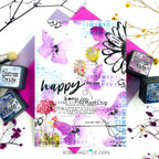 Simon Says Clear Stamps A Little Artsy 2416ssc Congrats Card