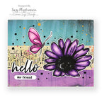 Simon Says Clear Stamps A Little Artsy 2416ssc Hello Card | color-code:ALT07