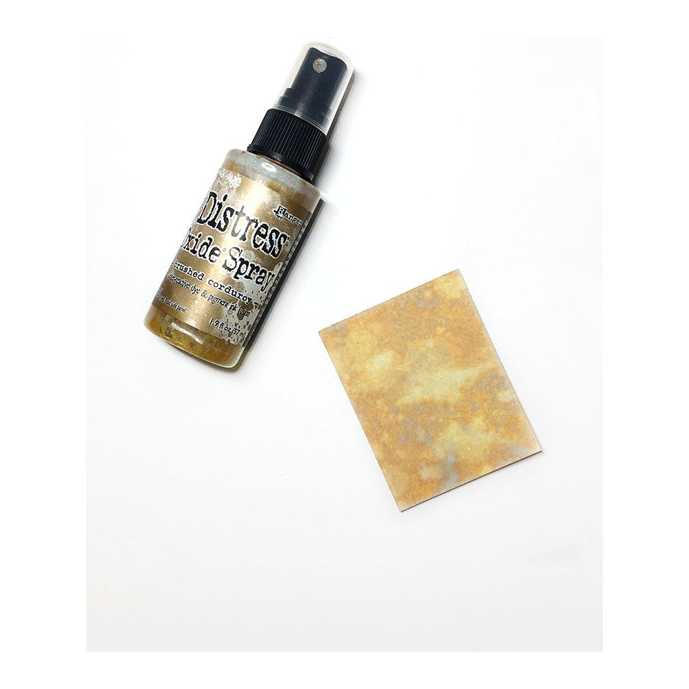 Tim Holtz Distress Oxide Spray BRUSHED CORDUROY Ranger tso67597 Color Swatch