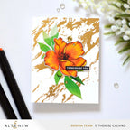 Altenew Essential Textures Gilded Marble Press Plate alt10048 thinking of you
