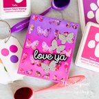 Simon Says Stamp Billow Butterfly Plate Wafer Die s836 Out Of This World Love You Card | color-code:ALT05