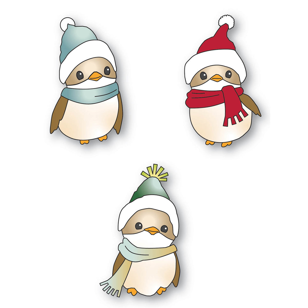 Memory Box Winter Birds Die Bundle