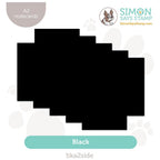 Simon Says Stamp Black A2 Side-Fold Scored Cards 100# 10 Pack bka2side Cheering for You