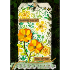 Simon Says Stamp Embossing Folder and Cutting Dies Boho Flowers sfd510 STAMPtember Hugs Tag | color-code:ALT01