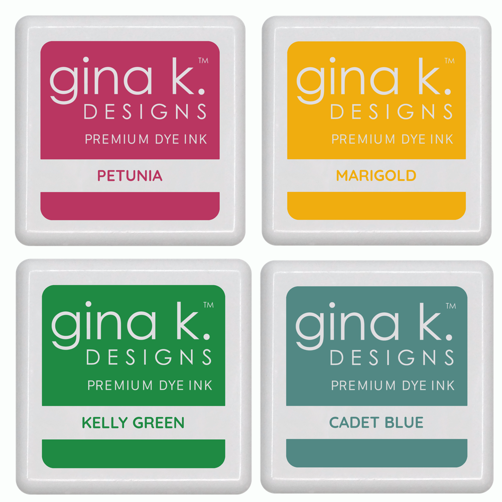 Gina K Designs Bold Blooms Exclusive Premium Ink Cube Bundle