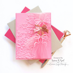 Simon Says Stamp Pretty Bows Wafer Dies 1238sd Pink Tulle Card | color-code:ALT05