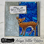 Brutus Monroe River Rocks 6x6 Stencil bru4089 fawn card