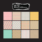 Brutus Monroe Easter Egg 6x6 Paper Pad bru4906-2 package back