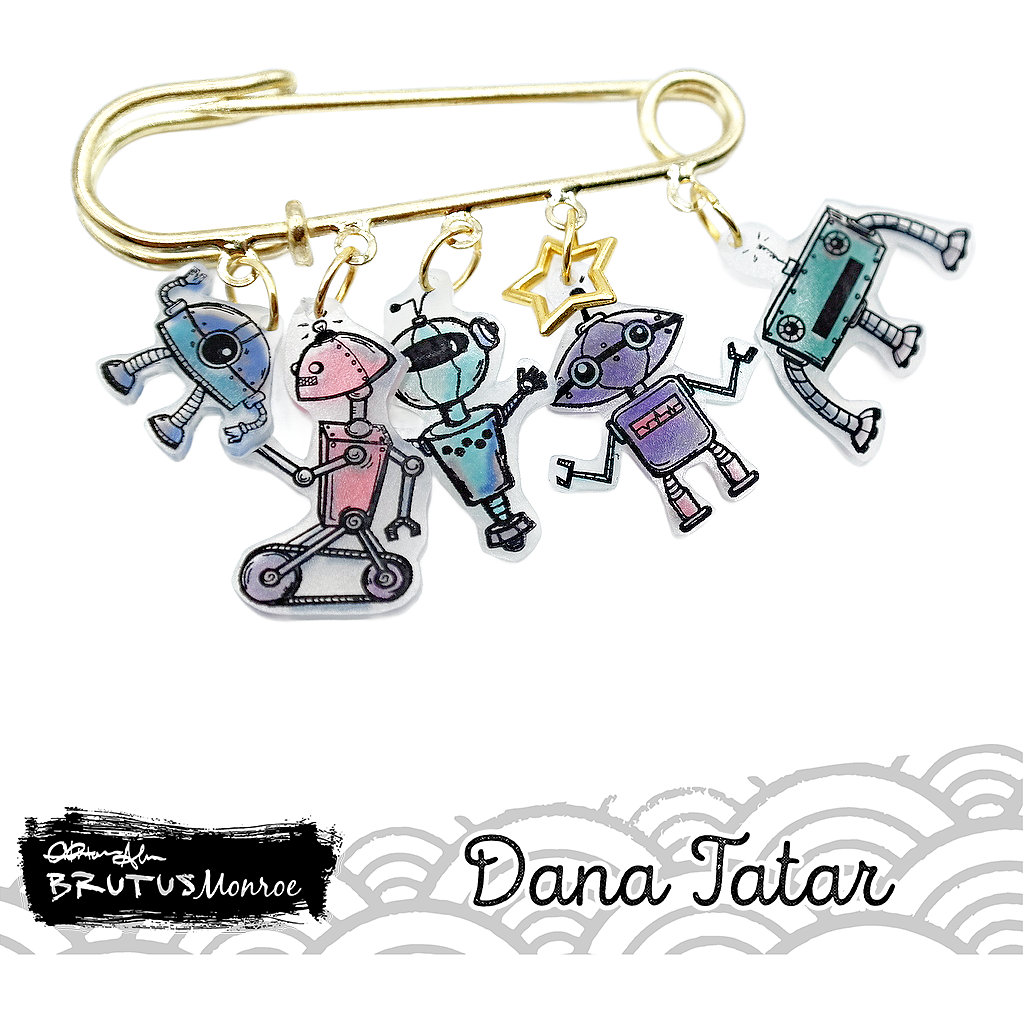 Brutus Monroe Best Bots Stamp & Die Bundle bru9491 charms
