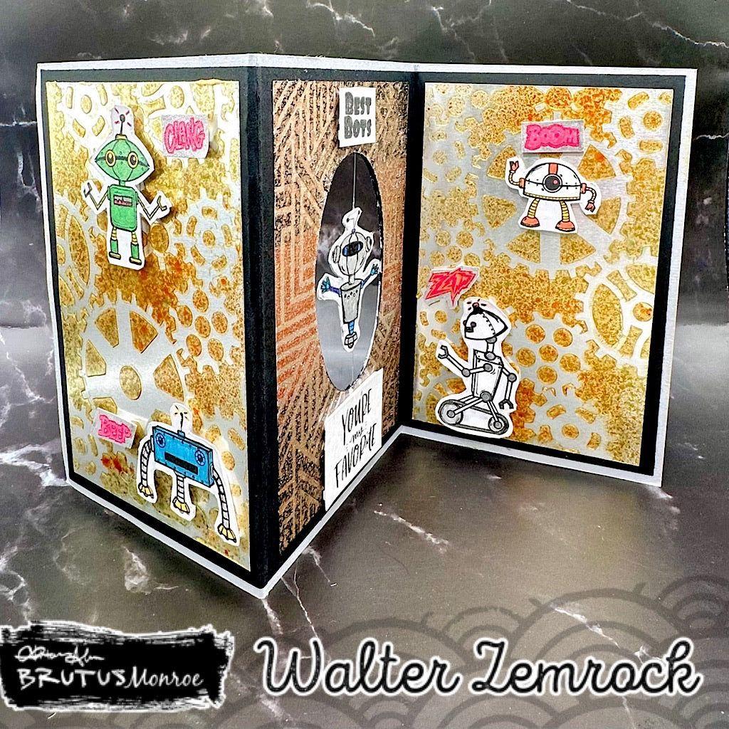 Brutus Monroe Best Bots Stamp & Die Bundle bru9491 robots