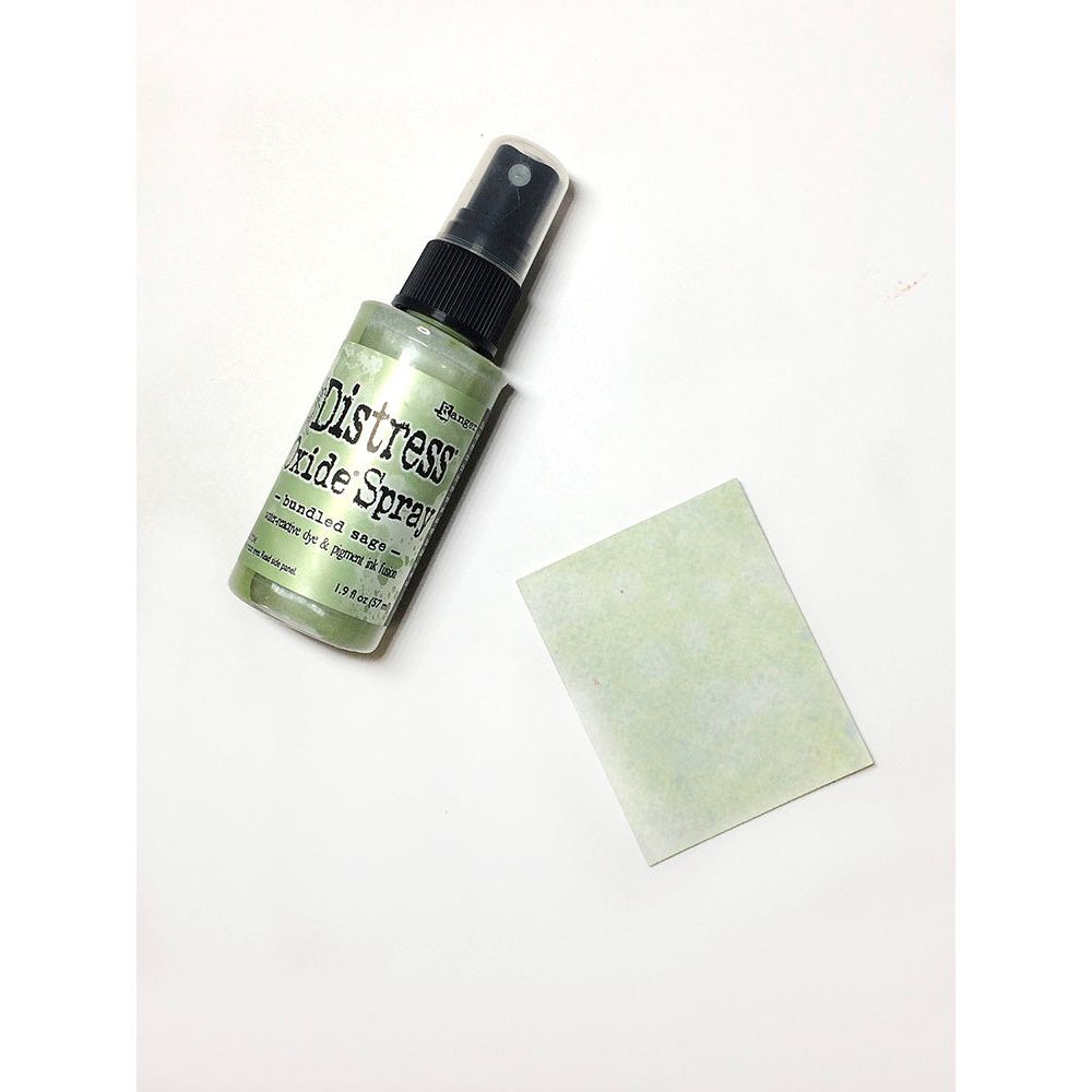 Tim Holtz Distress Oxide Spray Bundled Sage Ranger tso67603 Color Swatch