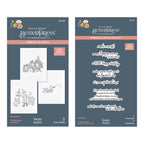 Spellbinders Celebration and Birthday Sentiments Press Plate and Die Bundle