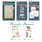Spellbinders Say Cheese Classic Pooh Birthday Collection Die, Press Plate and Folder Bundle