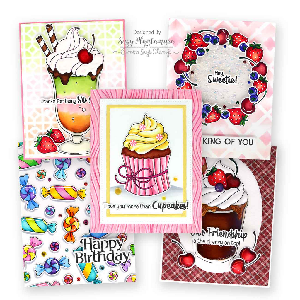 Simon Says Clear Stamps Hey Sweetie 2043ssc Be Bold Sweet Cards | color-code:ALT03