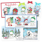 Ranger Stickles CRYSTAL Glitter Glue SGG01782 Wintertime Critters Cards | color-code:ALT01
