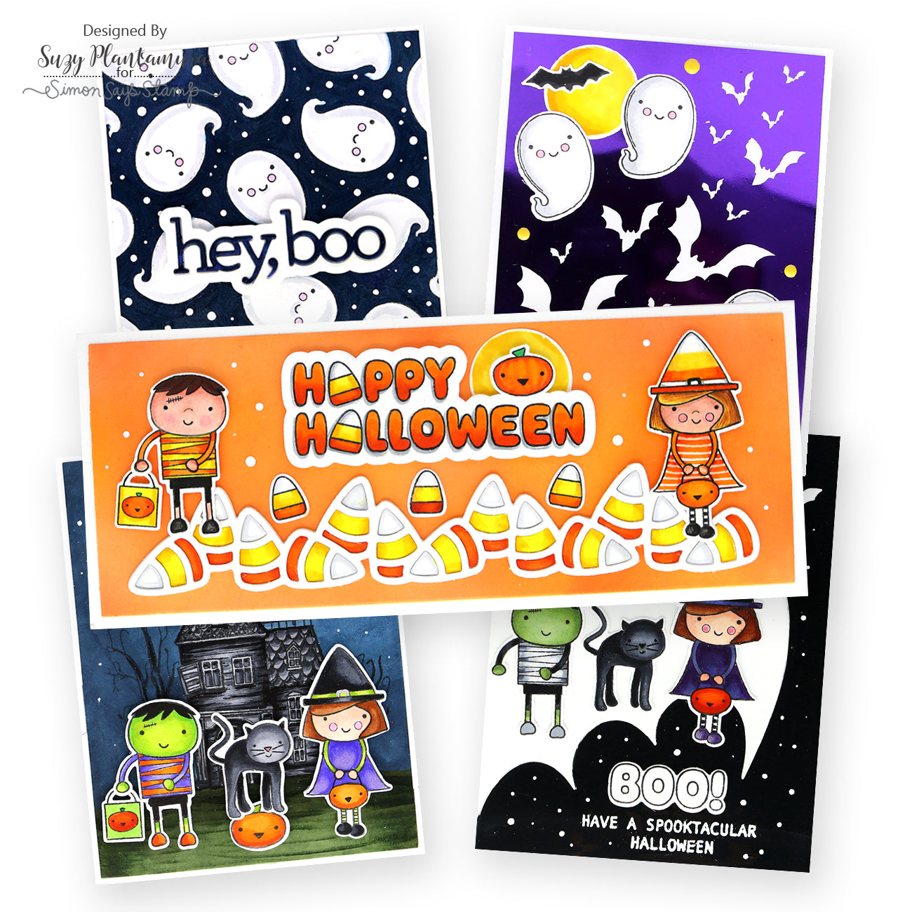 Tim Holtz Flip Top Distress Paint Picket Fence Ranger TDF53170 Halloween Friends Cards | color-code:ALT9991