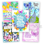 Simon Says Stamp Embossing Folder And Dies Fantasy Butterflies sfd330 Out Of This World Butterfly Cards | color-code:ALT05