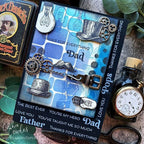 Simon Says Stamp Tim Holtz Curiosity Shop Bundle setcs24 Father's Day Card